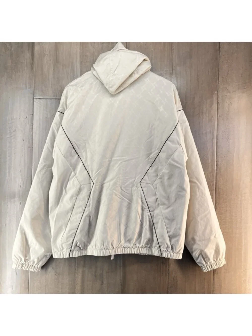 Nike Jordan Brooklyn Draft Hooded Jacket Light Orewood Men's Large HV0554-104